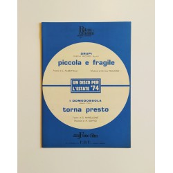 Drupi Piccola e Fragile / I...