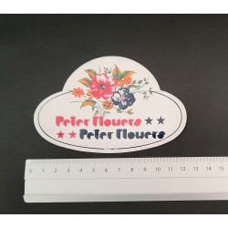 Sticker Peter Flowers...