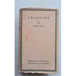 Il Faust J.W Goethe 1935...